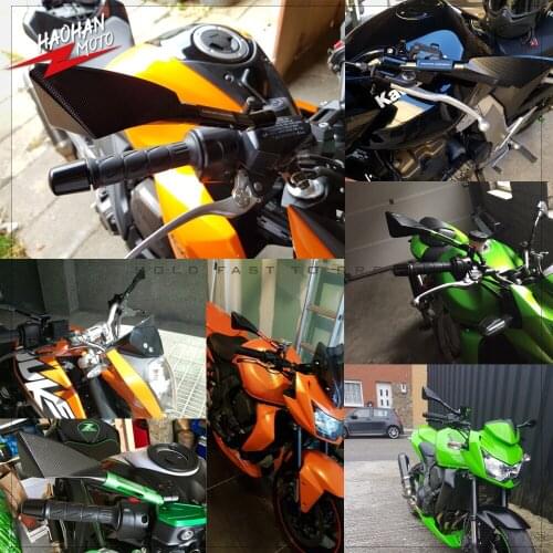 Motorcycle Rearview Side Mirror Case for Kawasaki Yamaha Honda Suzuki Triumph Aprilia mirror etc