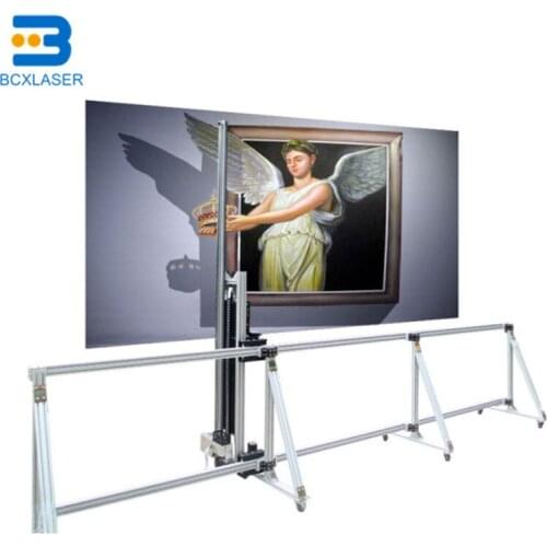 CMYK HD Canvas Art Direct Image 3D WallpaBCXrs Automatic Vertical Wall Printer Machine Price