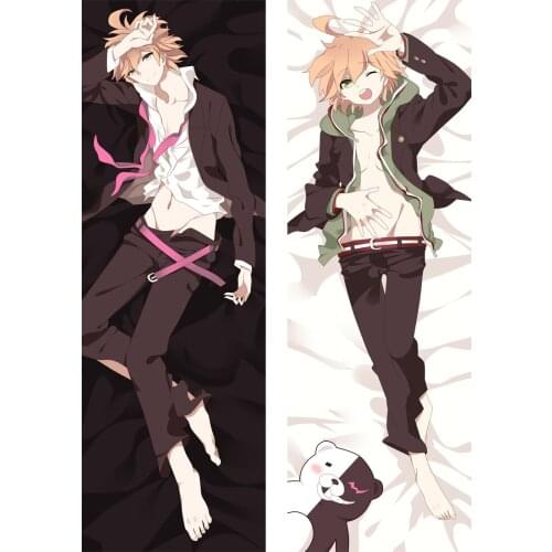 Coscase Japanese Anime Otaku Dakimakura Body Pillowcase Danganronpa: Trigger Happy Havoc Hugging Pillow Case Cover