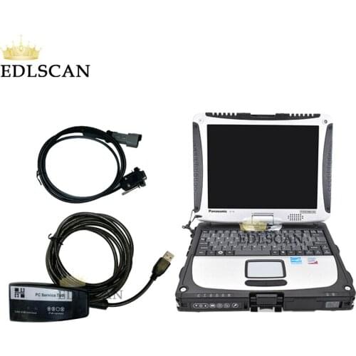 For Hyster Yale Forklift Truck Diagnostic Scanner Ifak CAN USB interface with PC Service Tool V4.94(CF19 included)