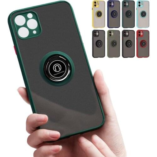 Magnetic Vehicle Colorful Phone Case +holder Candy Color Fruit for IPhone 6 7 8 11 Plus Xs Xr Xsmax Accessories Case&shell&cover