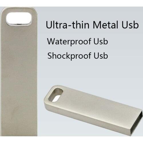 Mini High Quality Metal USB 2.0 Flash Drive 128GB 8G 4GB Mini Pen Drive Memory Stick Storage Flash Drive U Disk USB Stick Flash