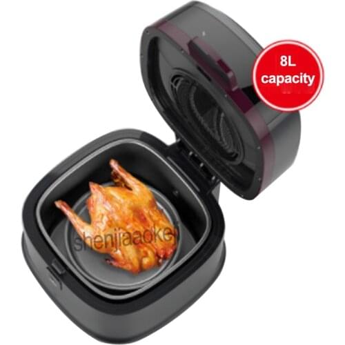 EW Household Intelligent Air Fryer 8L large capacity Non-oil Fries/ chicken /shrimp ect. ultifunction electric Oven 220v 1200W