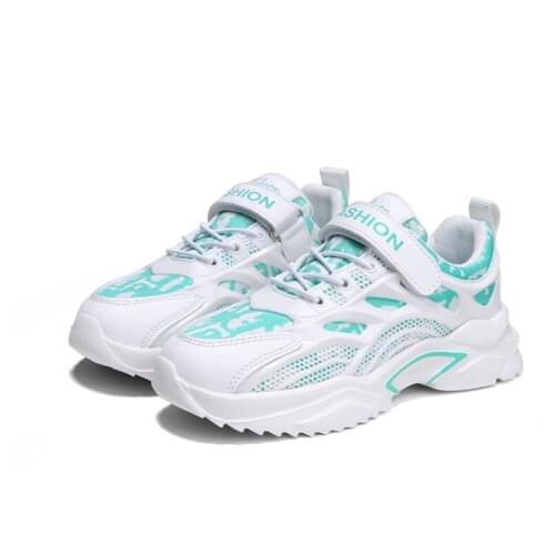 Spring Summer New Childrens Fashion Sports Shoes Boys' Running Leisure Breathable Outdoor Kids Shoes Girls Lightweight Sneaker