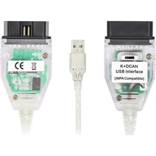 New USB Interface Cable with FT232RL RQ Chip for BMW INPA K CAN for BMW INPA K DCAN OBD2 Scanner for BMW Inpa Diagnostic