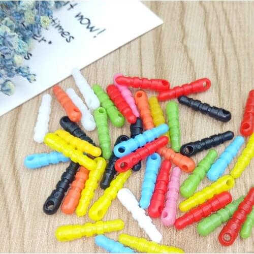 Wholesale 1000pcs/lot multicolor Plastic dust plug 3.5mm earphones accessories DIY phone Pendant parts Dustproof Plug Caps