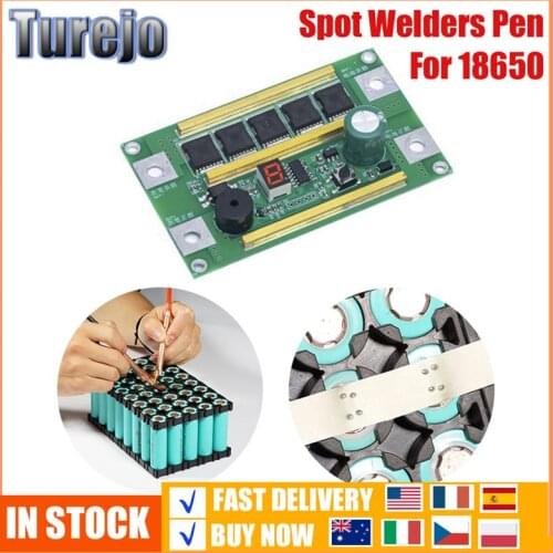 DIY Mini Spot Welder Kit 12V Spot Welding Machine for 18650 MOS Tube 0.1~0.3mm Nickel Sheet Welding Tool PBC 26650 38650 new