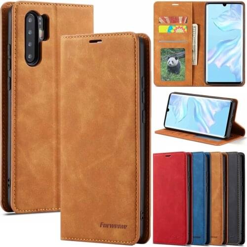Ultra Slim Matte Leather Flip Cover Wallet Phone Bag Case for HUAWEI P30 Pro P30 P30Lite P20Pro P20 P20Lite Mate 20 Pro Lite