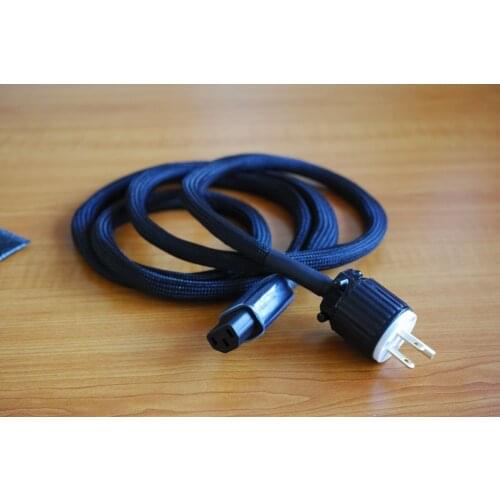 High-quality power cord, power amplifier version, American standard plug