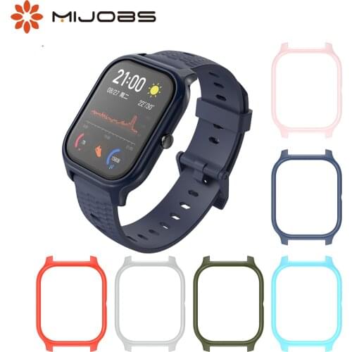 For Amazfit GTS Protective Case for Huami Amazfit GTS Wristbands TPU Frame Bumper Cover PC Protector for Correa Amazfit GTS