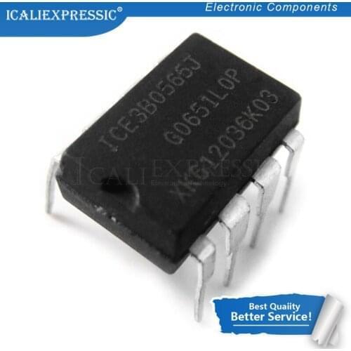 5PCS ICE3B0565J DIP8 ICE3B0565 DIP 3B0565 DIP-8 new and original