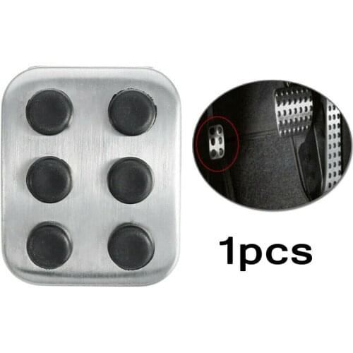 Silver & Black Parking Brake Pedal Accessories Cover For Chrysler 300 Dodge Challenger Charger