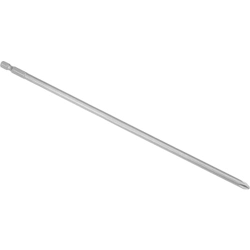 Uxcell Phillips Bits 1/4 Inch Hex Shank 6PH2 Magnetic Cross Screwdriver Bit Set 250mm Length S2 Screw Driver Kit Tools