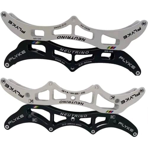 FLYKE NEUTRINO Speed Inline Skate Frames 3*100/110/125 wheels 125mm 4*90/100/110mm Professional Aluminum Skating Patines Base