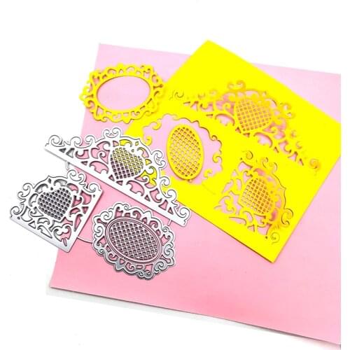 Julyarts Lace Die Cuts for Card Making Background Dies Craft Stencils Scrapbook Paper Craft Knife Mould Blade Punch Stencils Die