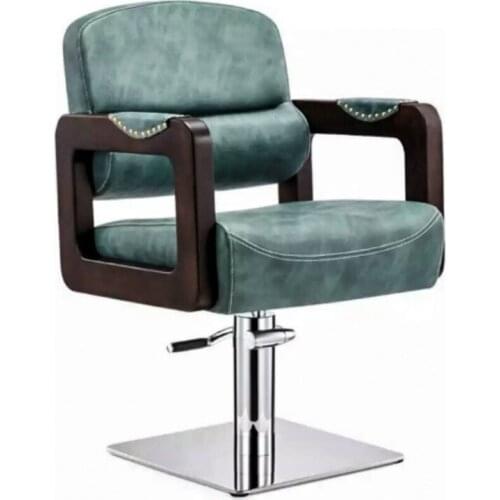 Hair Salon Fashion Barber Chair Rotatable Hair Salon Chair Lightweight Hair Cutting Custom Hairdressing Hair Cutting Chairs