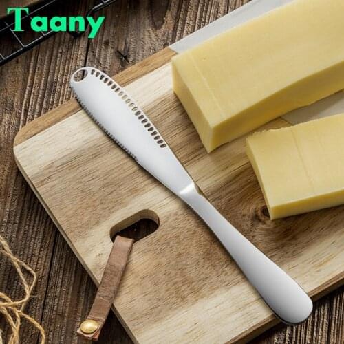 Multifunction Stainless Steel Butter Knife Cheese Jam Spreaders Cream Knifes Utensil Cutlery Dessert Toast For Breakfast Tool