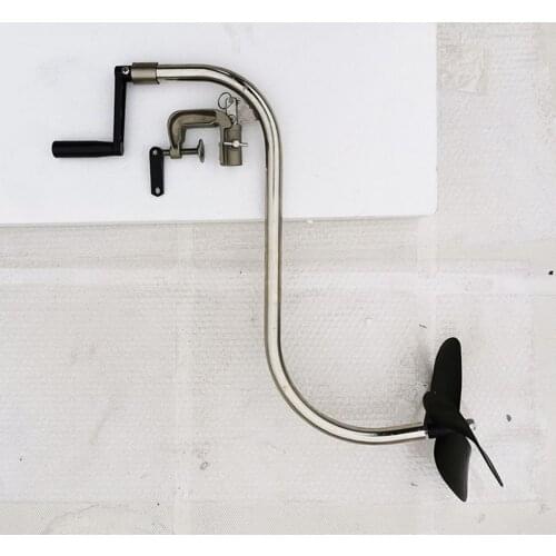 Hand propeller marine rubber boat paddle hand manual propeller silent and energy-saving rubber hand powerd outboard