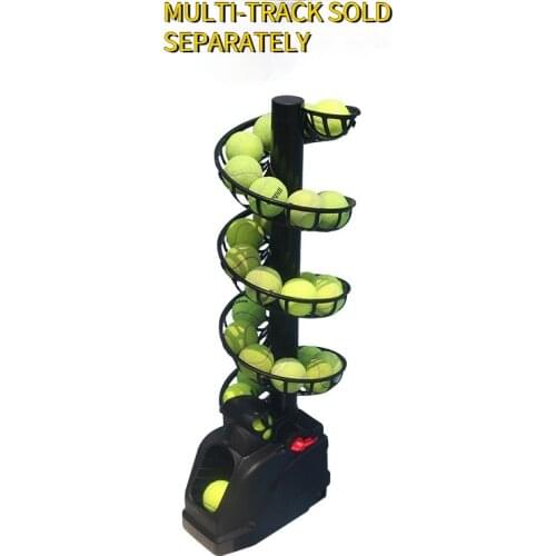 Tennis Tossing Machine Self-help Single Practice With Net Catcher Multi-ball Training Assist Portable Tennis Tossing Machine