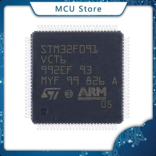 10PCS STM32F302VCT6 QFP100 STM32F103VDT6 STM32F091VCT6 QFP-100 STM32F 302VCT6 103VDT6 in stock 100% new and original IC chip