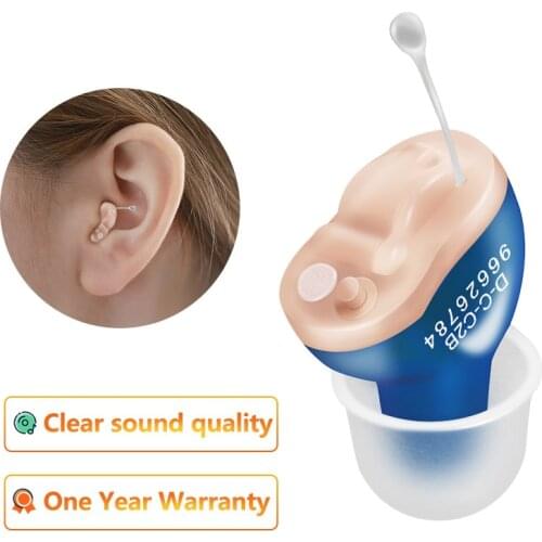 2021 Hearing Aids Wireless Invisible Digital Super Mini Aid Adjustable Micro Ear Sound Amplifier For Deafness/Elderly Drop Ship