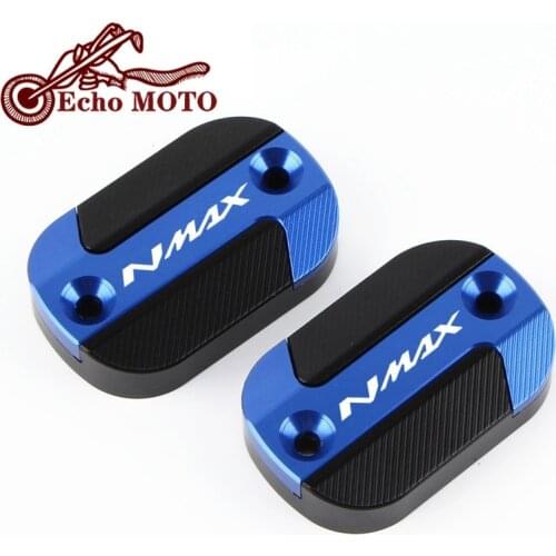 For YAMAHA NMAX155 NMAX125 N-MAX NMAX 125 155 2015-2019 2018 Motorcycle CNC Aluminum Front Brake Fluid Reservoir Tank Cover Cap