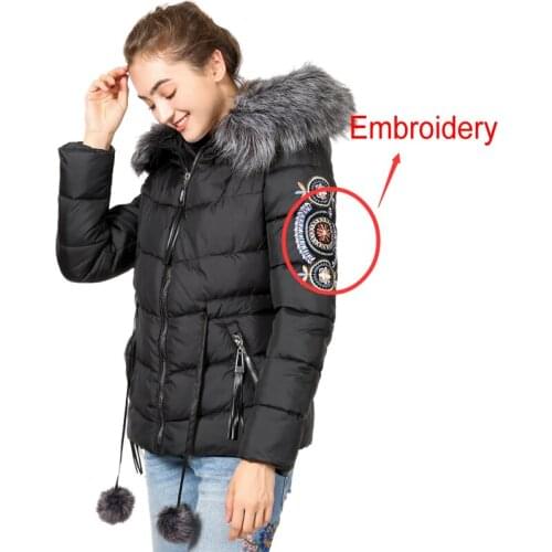 Женские короткие пуховики BellFlower China At AliExpress