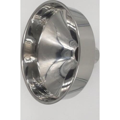 Large funnel stainless steel metal wine funnel fuel funnel large extra large belt colander funnel 25cm