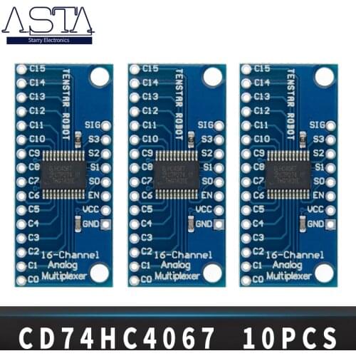 CD74HC4067 16-Channel Analog Digital Multiplexer Breakout Board Module