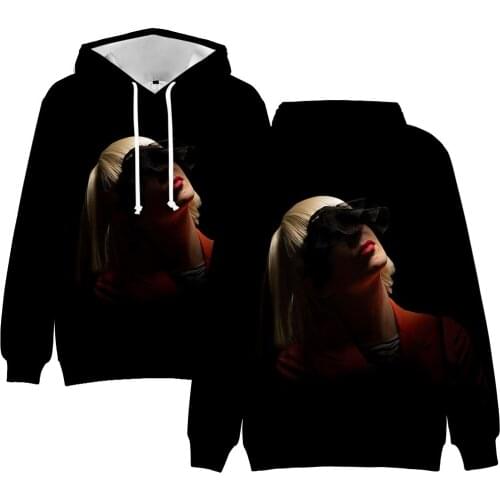 Childrens Hoodies SIA Hoodie Casual Sweatshirt Boys Girls Pullover Hoodie Long Sleeve 3D Print Streetwear Men/women SIA Hoodies