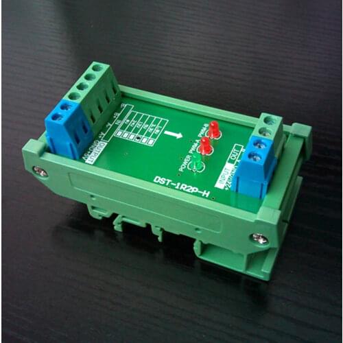 2MHZ Differential TTL 5V To Collector HTL 24V Signal Converter 2 Way For PLC GS389