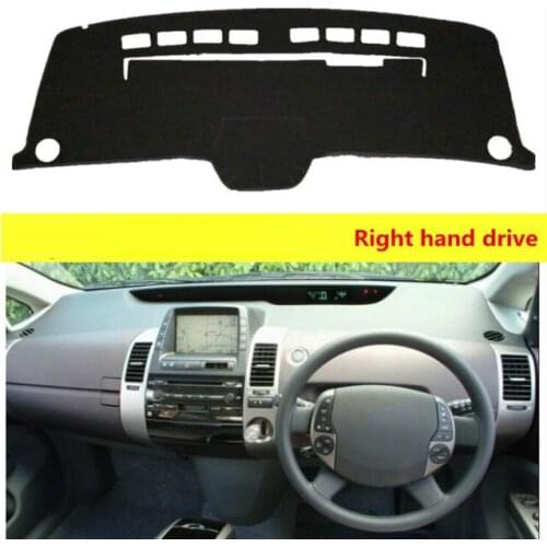 For Toyota Prius 2004-2009 For Right-hand Drive 1PC Car Dashboard Mats Cover Sun Shade Dashboard Cover Capter Car Styling
