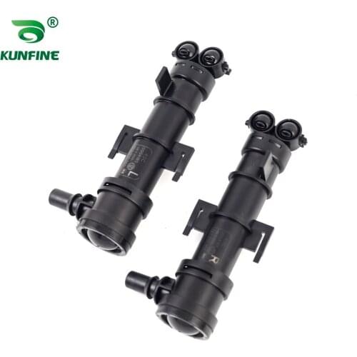 Car Headlight Washer Nozzle Headlamp Sprayer for Skoda Yeti 2014-2018 OEM No. 5LD 955 965 5LD955965 5LD 955 966 5LD955966