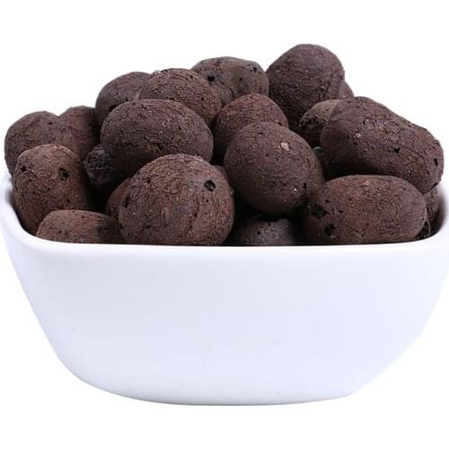 Hydroton clay pebbles growing media expanded clay rocks for hydroponic systems