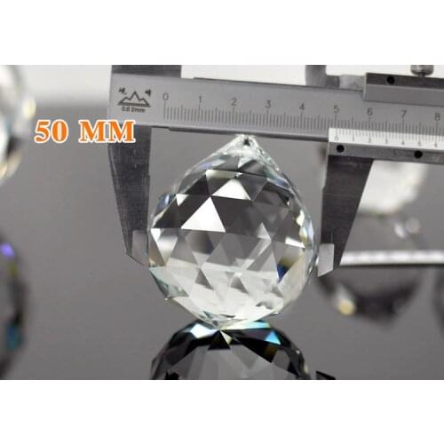 2pcs,Top Quality 50mm or 2" Crystal Glass Pendant for Chandelier Crystal Crystal Suncatcher Prisms, crystal chandelier parts