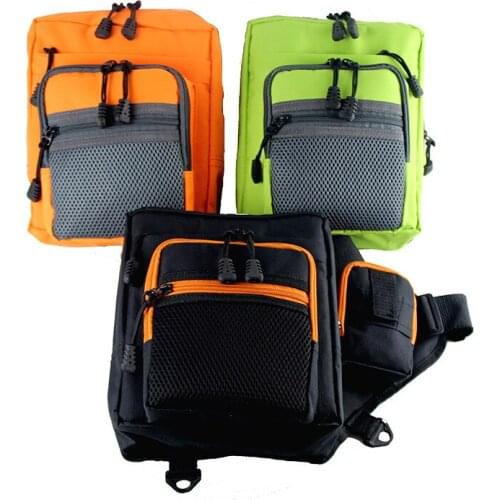 Fishing Bag Multi-Purpose Outdoor Canvas Bag Backpack for Fishing Tackle Sports Waist Pack Messenger Package