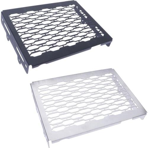Motorcycle Radiator Guard Grille Cover for Honda REBEL 300/500 17-18, Silver