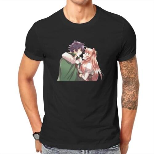 Men Raphtalia and Naofumi [Rise of the Shields] Anime Ugandas Anime Funny Classic Graphic Top shirt