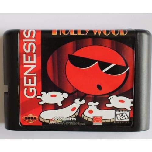 Spot Goes to hollywood 16 bit MD Game Card For Sega Mega Drive For SEGA Genesis