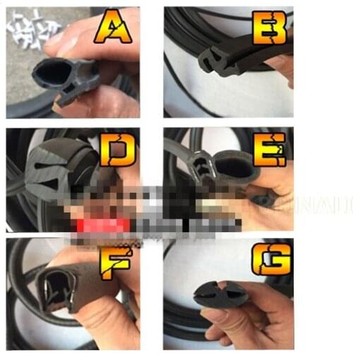 For HITACHI ZX SANY CATERPILLAR CAT YC SDLG glass seal dustproof waterproof tape door window rubber strip Excavator Accessories