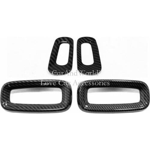 Car Dashboard Frame Air Conditioning Outlet Cover Sequins Stickers Automobiles Accessories For Volvo XC40 2018-2020 Car Styling