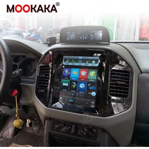 Tesla Vertical Screen Android 9.0 Car GPS Navigation Multimedia Player For Mitsubishi Pajero V73 V77 V68 V75 2004-2011 Autoradio