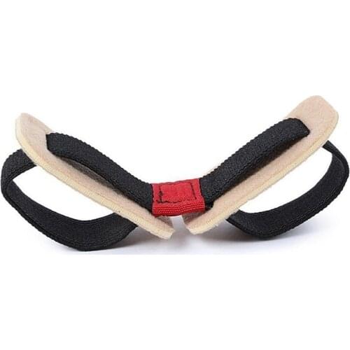 Big Toe Strap Bunion Straightener Toe Stretcher Alignment Hallux Valgus Corrector Foot Pain Relief Black+beige+red