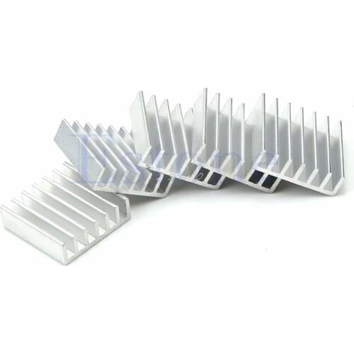 5pcs 14x14x6mm High Quality Aluminum Heat Sink For LED Power Memory Chip IC DIY
