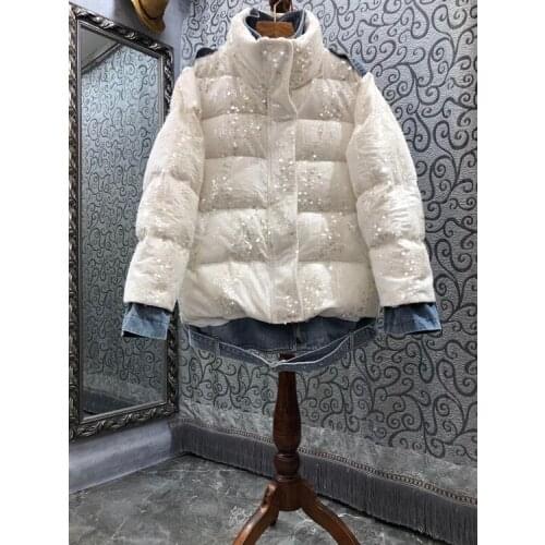 WNSFCOLY Womens Denim Jackets