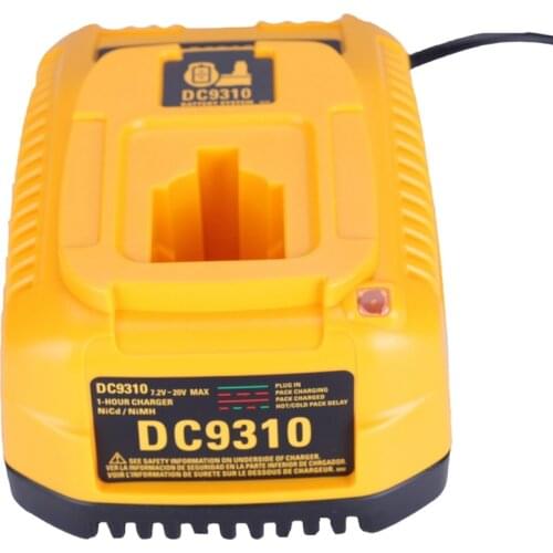EU Plug Charger For Dewalt Battery Charger DC9310 7.2V-18V Nicad & Nimh Battery DW9057 DC9071 DC9091 DC9096 Batteia Charger