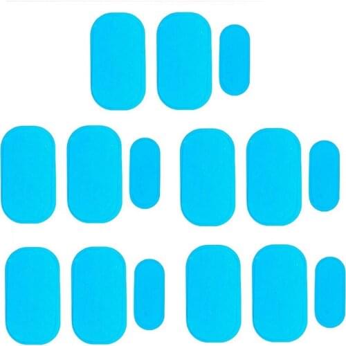 15Pcs EMS Hip Muscle Hydrogel Sticker Hip Muscle Training Replacement Gel ABS Buttocks Muscle Gel Pads