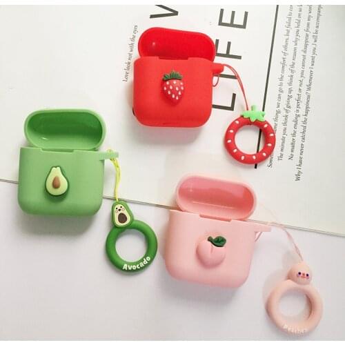 For QCY T8 t8S Wireless bluetooth Earphone Case Cartoon Anti-lost Silicon Protect Cover for qcyt8s /qcyt7 Case