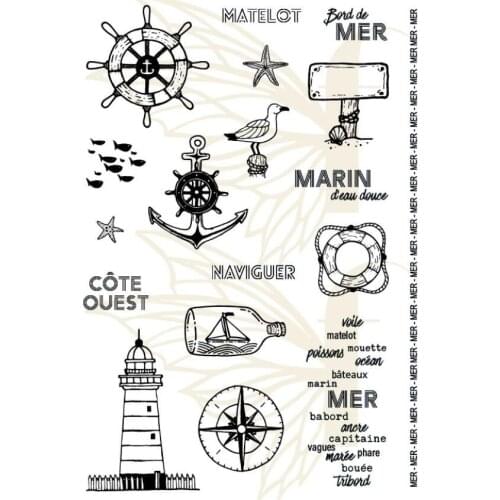 French clear stamp /Seal for DIY scrapbooking/photo album Decorative clear stamp sheets C1072