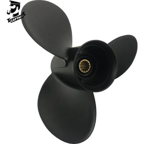 Captain Propeller 11 1/2X13 58100-94313-019 Fit Suzuki Outboard Engine DT40C DT50A DF40 DF50 DT40 DT55 DT65 13 Spline